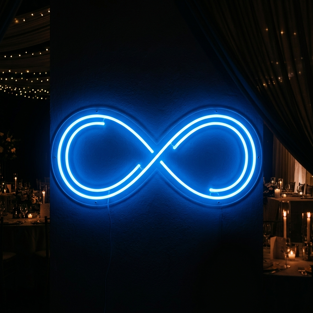 Infinity Symbol Neon Sign For Everlasting Love