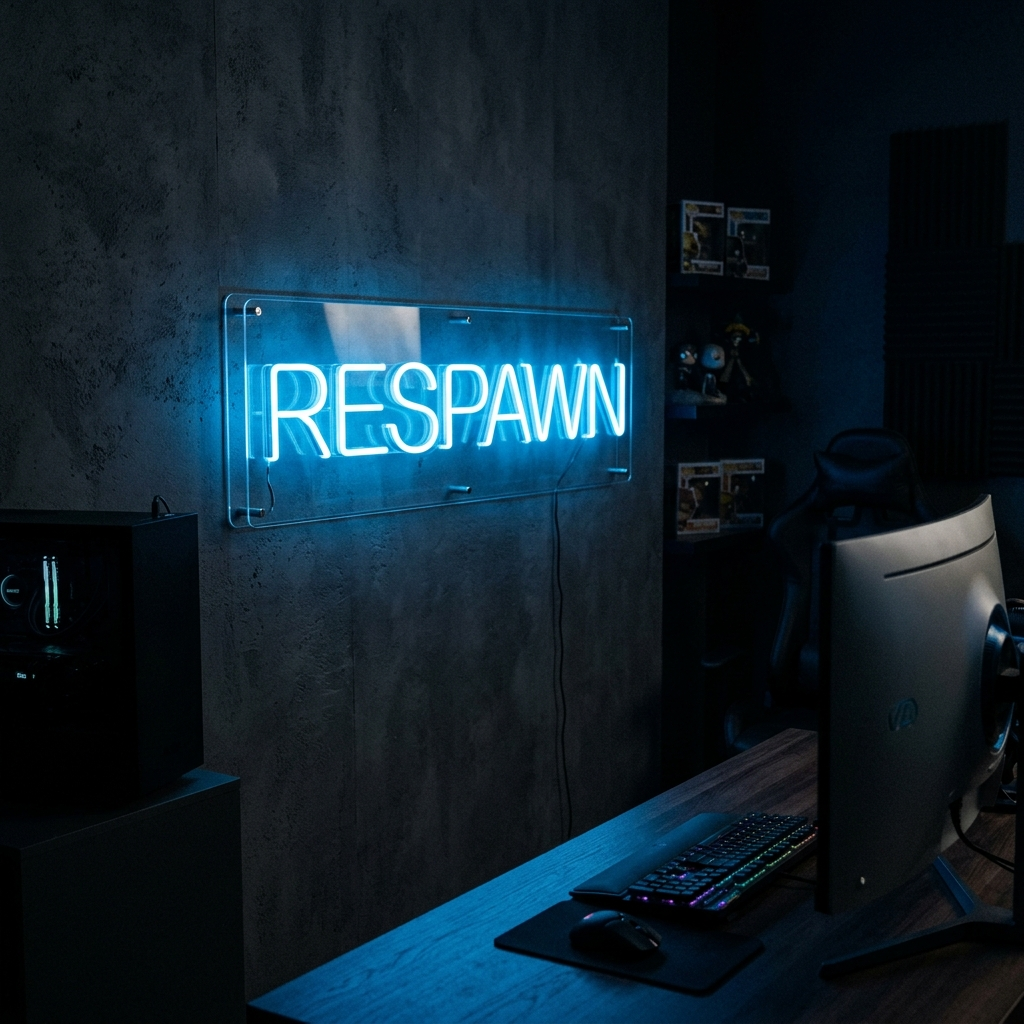 Respawn Neon Sign For Gaming Spaces
