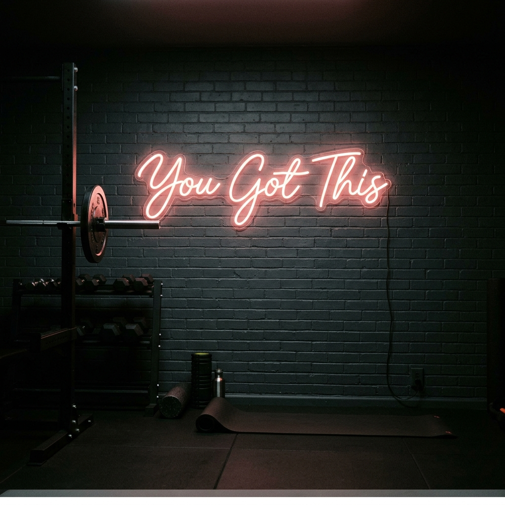 You Got This Custom Neon Sign In Cursive