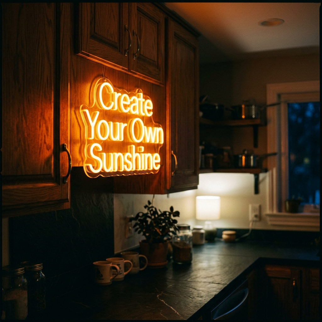 Create Your Own Sunshine Custom Neon Sign