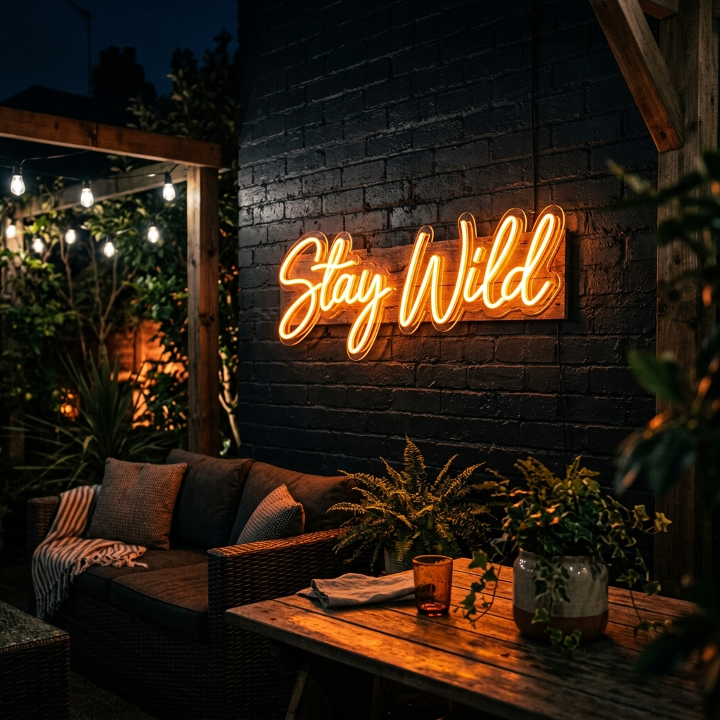 Stay Wild Custom Neon Sign
