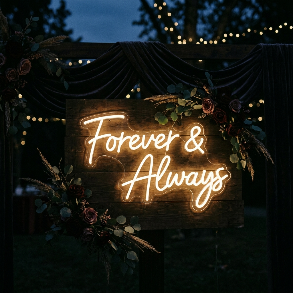 Personalized Event Neon Sign