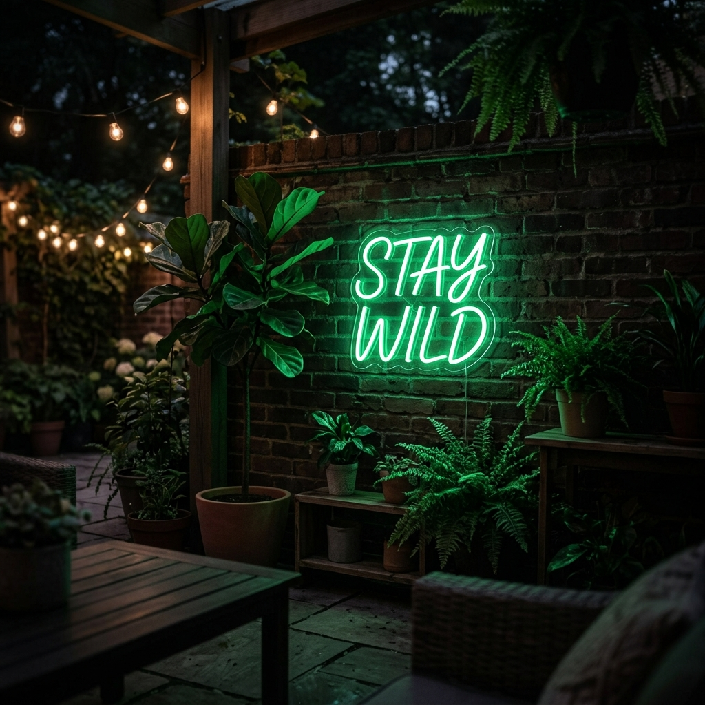 Stay Wild Mini Neon Sign
