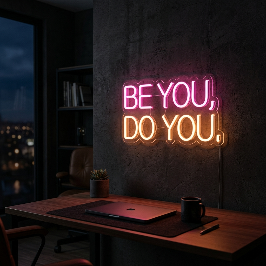 Be You, Do You Mini Neon Sign