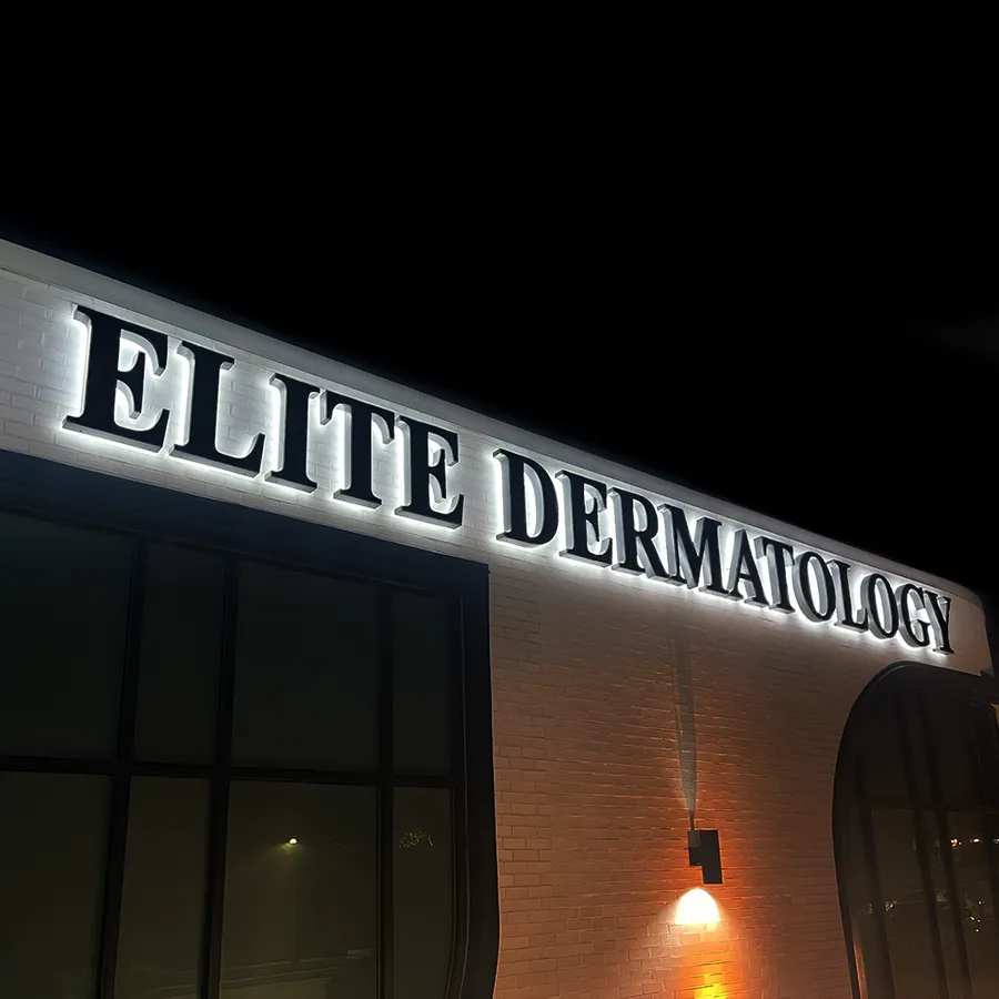 Custom LED Back Lit Letter Sign