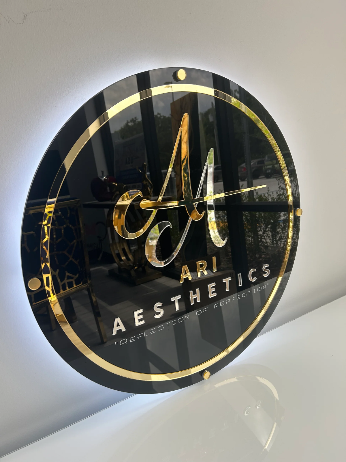 Custom Backlit Acrylic Sign