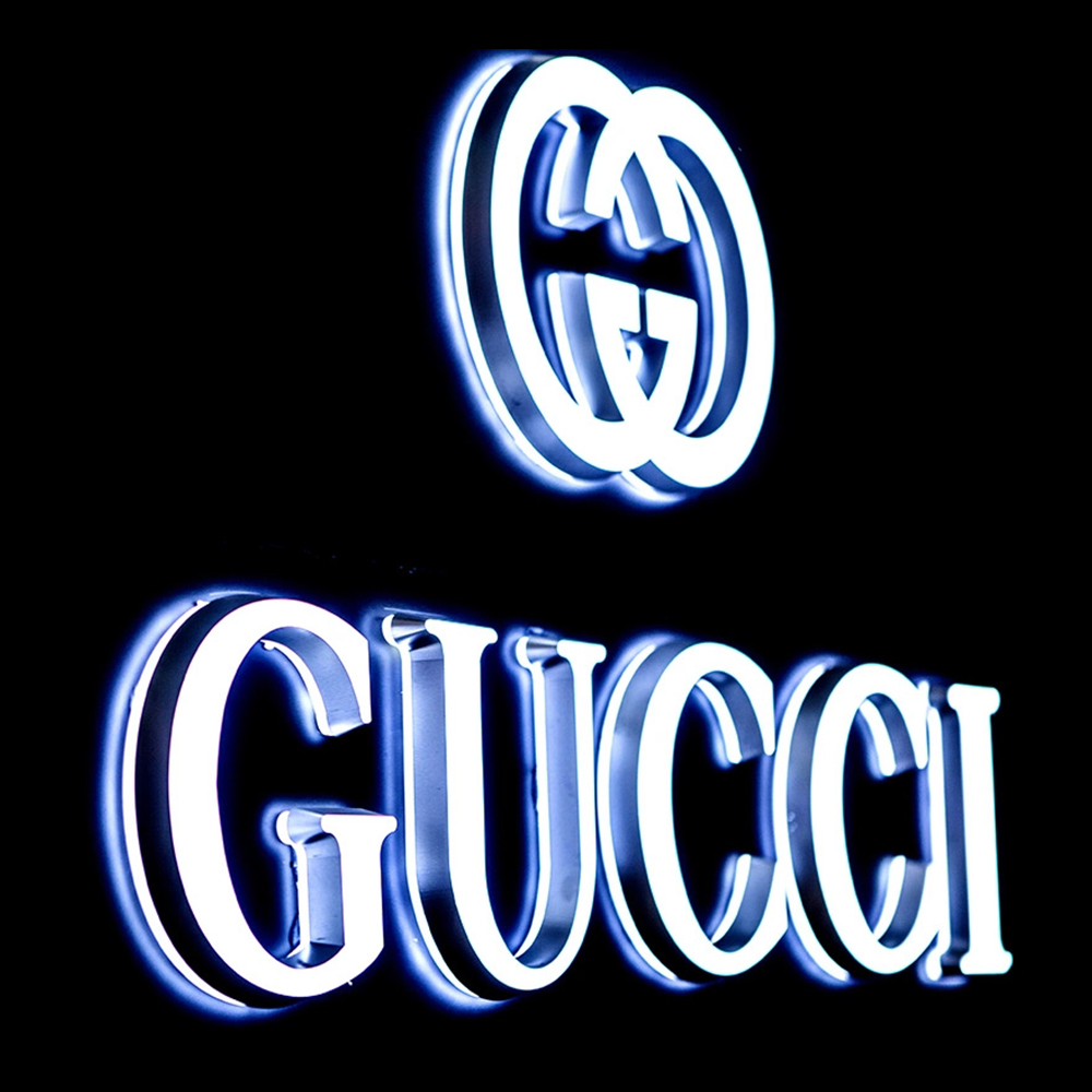 Custom Luxury Back & Frontlit Sign