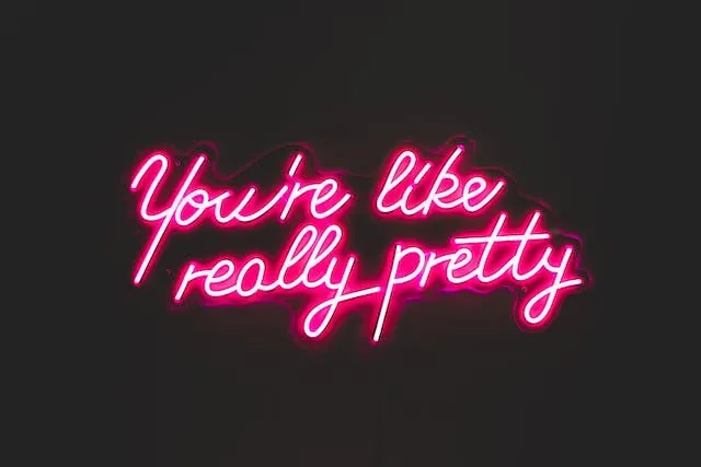 a neon sign for are neon signs dangerous