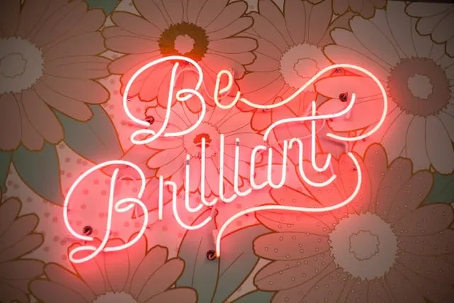 a custom neon sign in a script font for best font for neon sign
