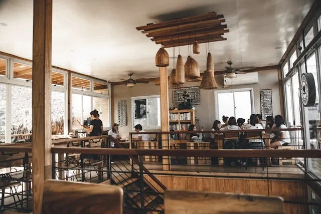 a rustic cafe interior for cafe decor ideas